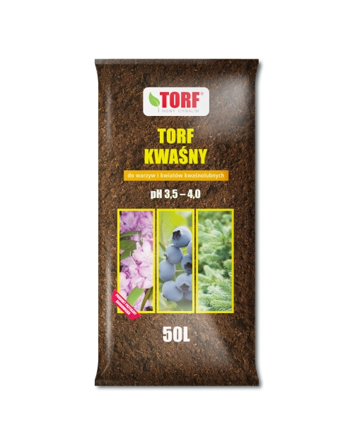 Zdjęcie: Torf kwaśny 50L TORF NOWY CHWALIM