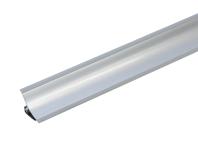 Zdjęcie: Listwa przyblatowa wklęsła szeroka BL 33 mm PVC 3 m Aluminium CEZAR