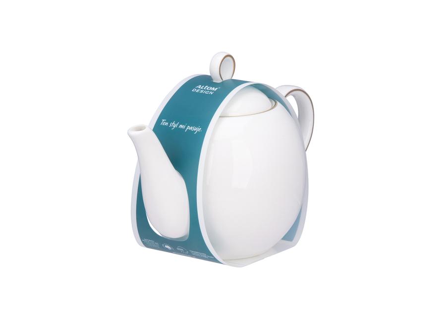 Zdjęcie: Imbryk 900 ml Bella Złota Linia kremowy ALTOMDESIGN