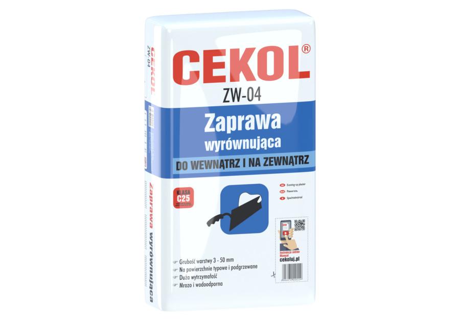 Zdjęcie: Zaprawa wyrównująca ZW-04 - 5 kg CEKOL