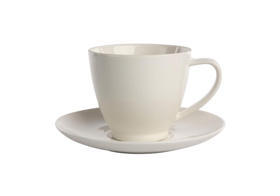Zdjęcie: Filiżanka 250 ml Ecru Nova ze spodkiem 15 cm MARIA PAULA