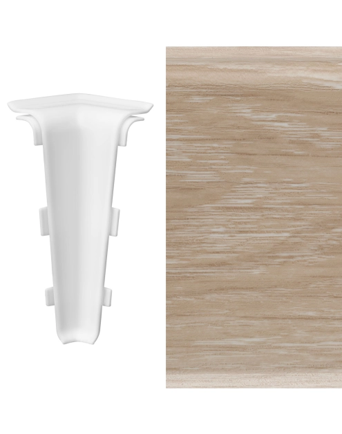 Zdjęcie: Narożnik wewnętrzny do listwy Mack 1 szt. dąb arena ARBITON