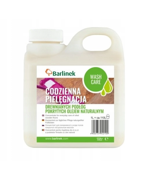 Zdjęcie: Koncentrat do bieżącej pielęgnacji podłóg Wash Care 1 L BARLINEK