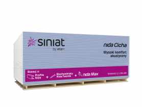 Płyta g-k 12,5x1200x2600 mm Nida Cicha SINIAT