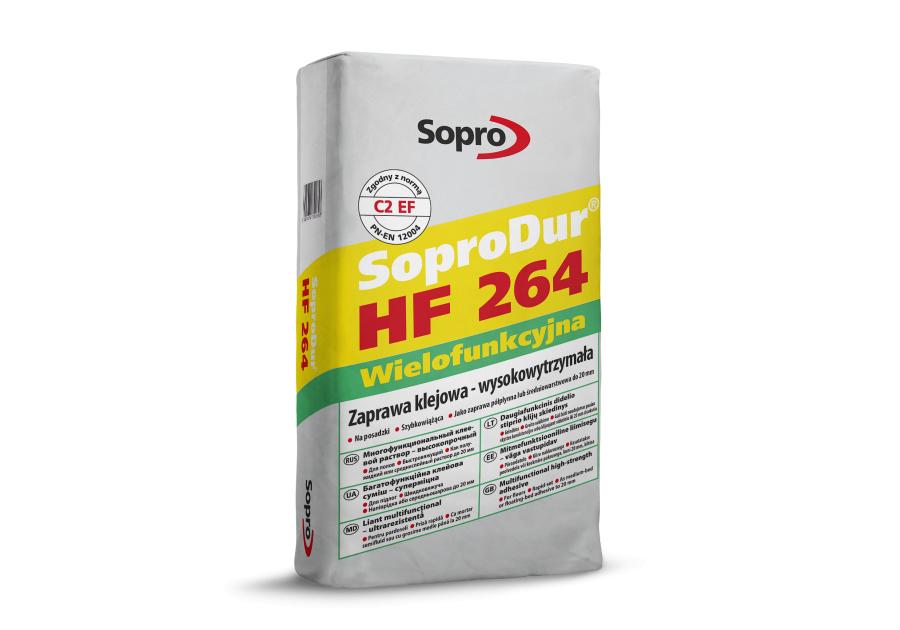 Zdjęcie: Zaprawa klejowa wielofunkcyjna SoproDur HF 264 25 kg SOPRO