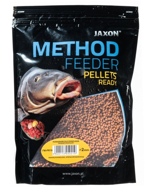 Zdjęcie: Pellets method feeder ready 2 mm pomarańcza, czekolada 500 g JAXON