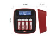 Zdjęcie: Ładowarka akumulatorków profi BCN-42D + 4AA 2700 EMOS