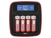 Zdjęcie: Ładowarka akumulatorków profi BCN-42D + 4AA 2700 EMOS