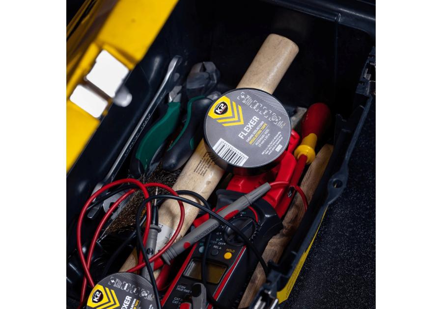 Zdjęcie: Taśma izolacyjna Flexer 15 mm x 10 m K2