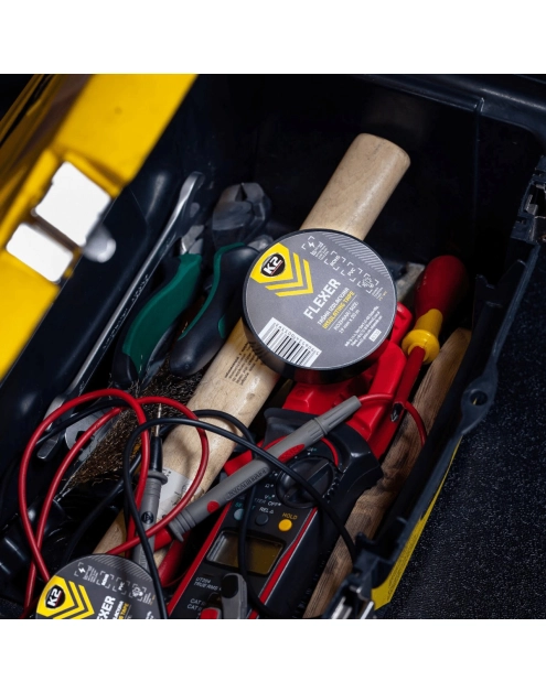 Zdjęcie: Taśma izolacyjna Flexer 15 mm x 10 m K2