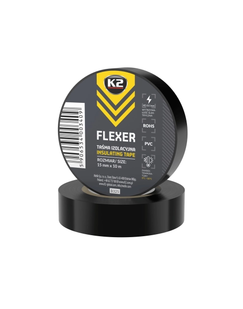 Zdjęcie: Taśma izolacyjna Flexer 15 mm x 10 m K2