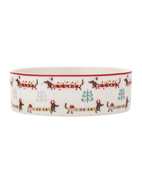 Zdjęcie: Miska dla psa 15x5 cm 460 ml dekoracja świąteczne jamniki ALTOM DESIGN