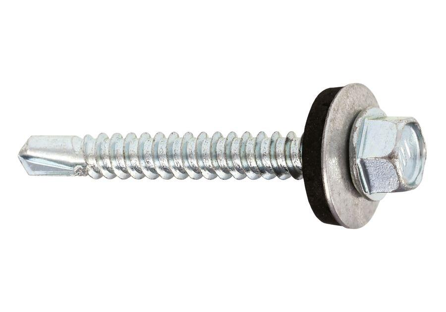 Zdjęcie: Wkręt samowiercący 5,5x32 mm z podkładką WKRĘT-MET