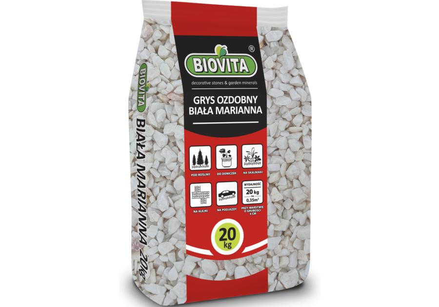 Zdjęcie: Grys Biała Marianna 16-32mm 20kg BIOVITA