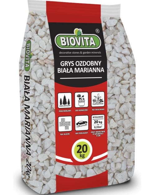 Zdjęcie: Grys Biała Marianna 16-32mm 20kg BIOVITA