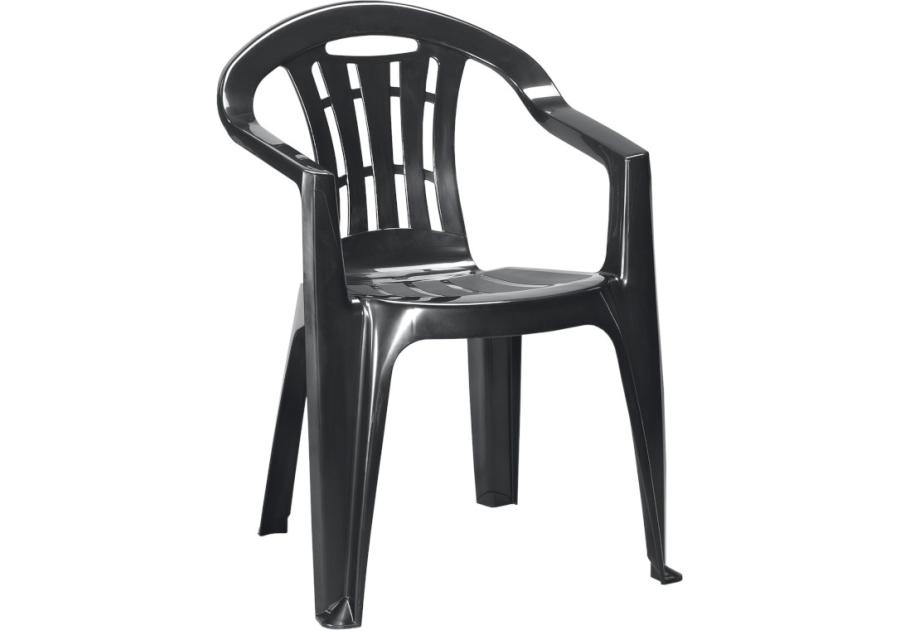 Zdjęcie: Krzesło Mallorca grafitowe CURVER