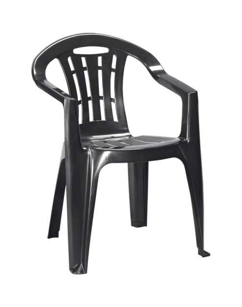 Zdjęcie: Krzesło Mallorca grafitowe CURVER