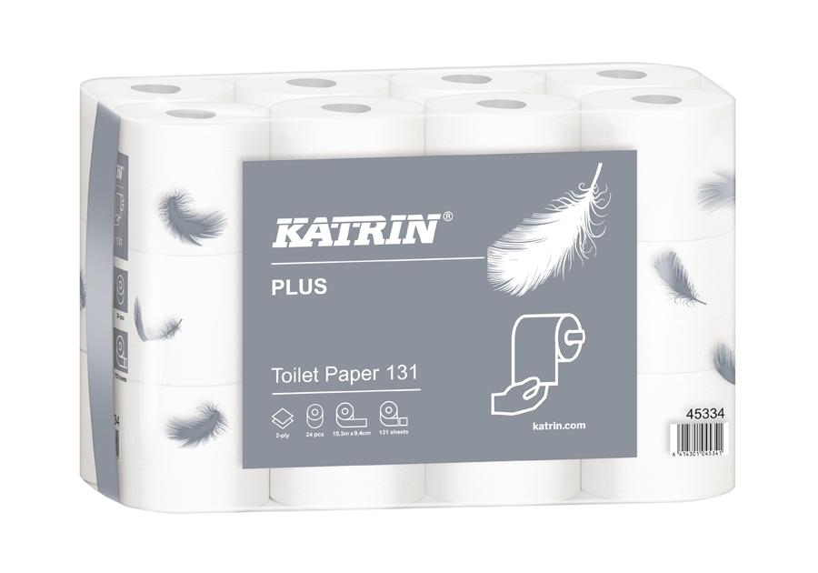 Zdjęcie: Papier toaletowy Plus 24 szt. KATRIN