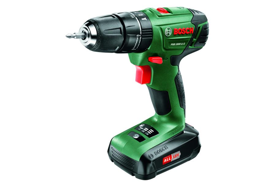 Zdjęcie: Wkrętarka z udarem akumulatorowa 18 V PSB 1800 BOSCH