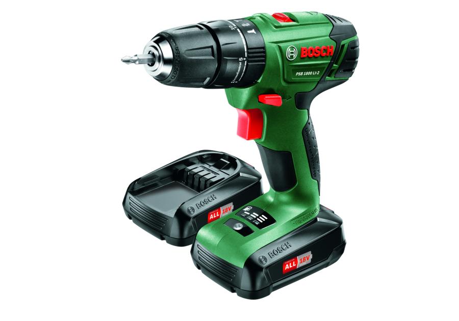 Zdjęcie: Wkrętarka z udarem akumulatorowa 18 V PSB 1800 BOSCH