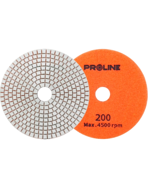 Zdjęcie: Nakładka polerska diamentowa gr.200 - 125 mm granit-marmur PROLINE