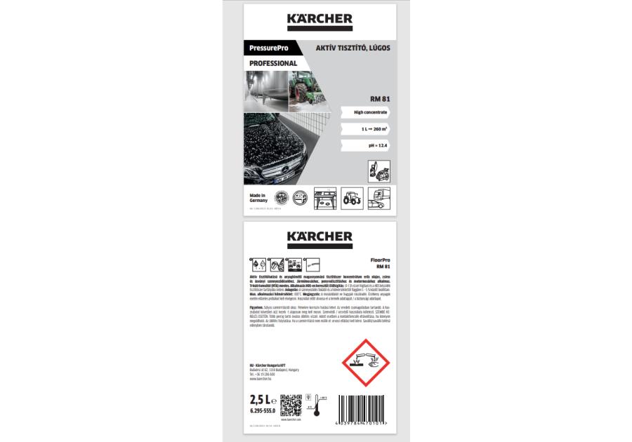 Zdjęcie: Środek czyszczący RM 81 ASF aktywny KARCHER