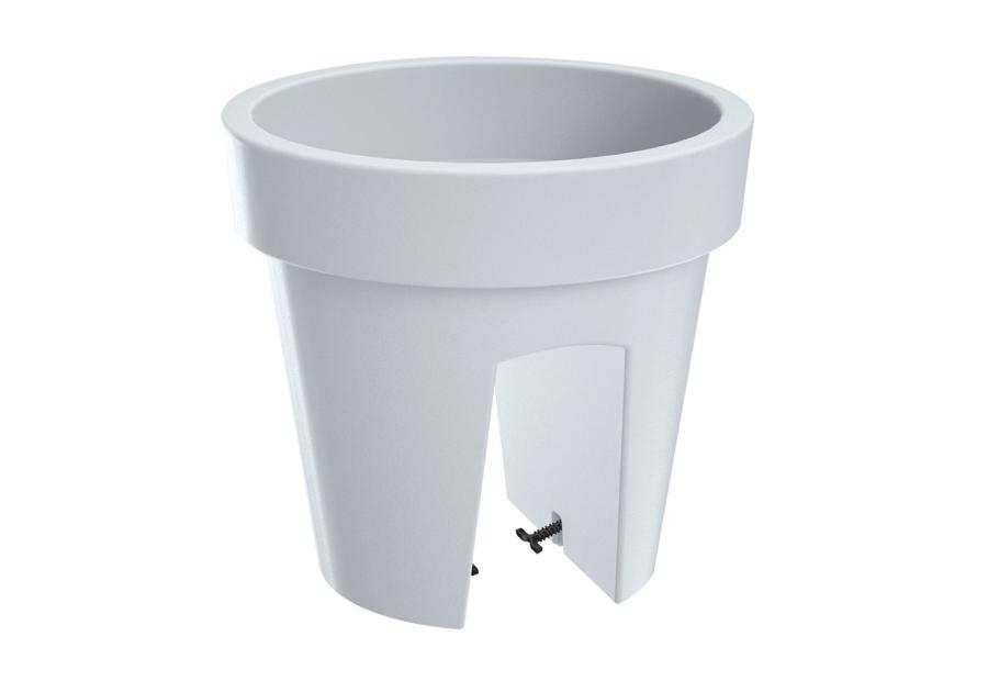 Zdjęcie: Donica Lofly Railing biały 25 cm PROSPERPLAST