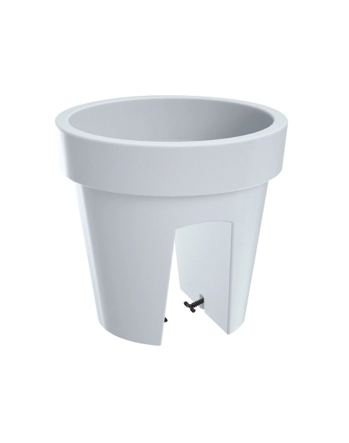 Zdjęcie: Donica Lofly Railing biały 25 cm PROSPERPLAST