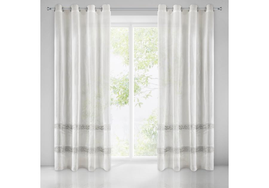 Zdjęcie: Firana gotowa Anne 140x270 cm biały EUROFIRANY