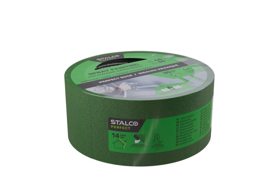 Zdjęcie: Taśma maskująca do malowania natryskiem 48 mm x 50 m PERFECT