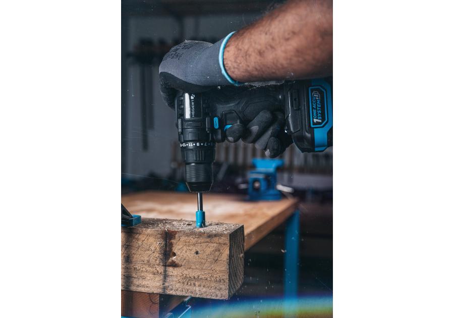 Zdjęcie: Wiertarko-wkrętarka bezszczotkowa 80 Nm HOGERT TECHNIK