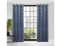 Zdjęcie: Zasłona gotowa Goja 140 x 250 cm granatowy EUROFIRANY