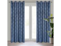 Zdjęcie: Zasłona gotowa Goja 140 x 250 cm granatowy EUROFIRANY