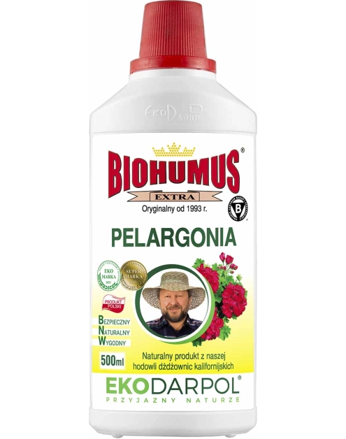 Zdjęcie: Nawóz Biohumus Extra Pelargonia 0,5 L EKODARPOL