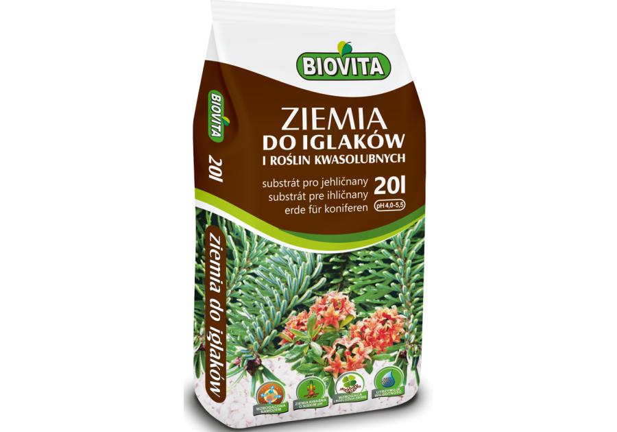 Zdjęcie: Ziemia do iglaków 20 L BIOVITA