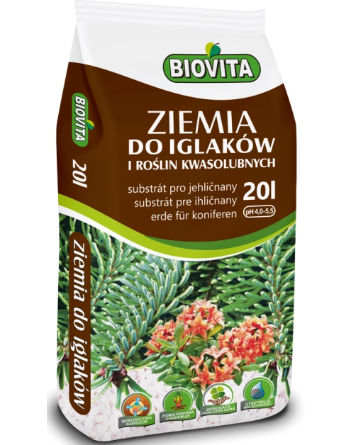 Zdjęcie: Ziemia do iglaków 20 L BIOVITA