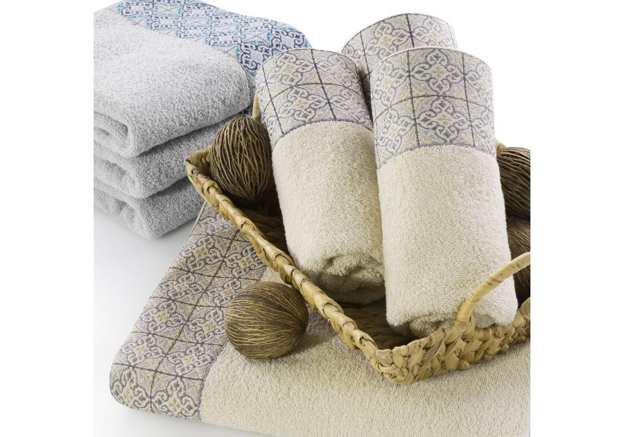 Zdjęcie: Ręcznik Sonia 70x140 cm srebrny EUROFIRANY