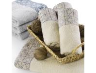 Zdjęcie: Ręcznik Sonia 70x140 cm srebrny EUROFIRANY