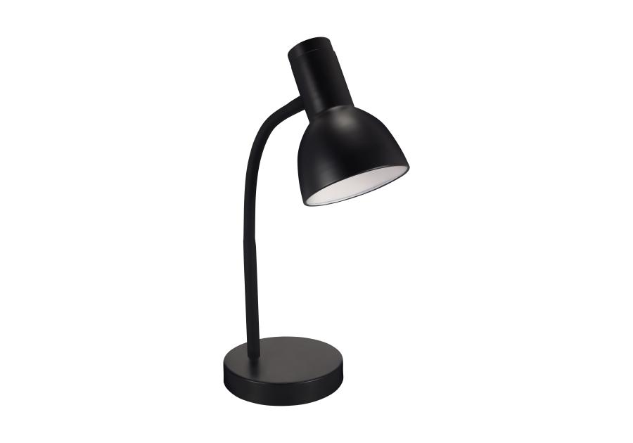 Zdjęcie: Lampka biurkowa Santiago E27 kolor czarny max 40 W STRUHM