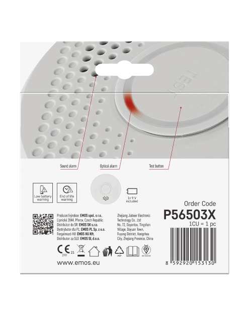 Zdjęcie: DETEKTOR DYMU TSS910A P56503X