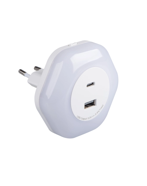 Zdjęcie: Oprawa LED Bola 2xUSB WW W KANLUX