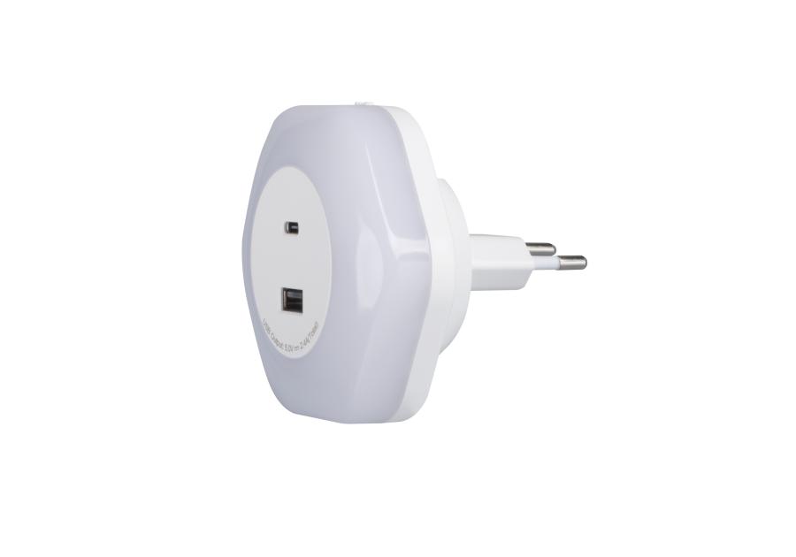 Zdjęcie: Oprawa LED Bola 2xUSB WW W KANLUX