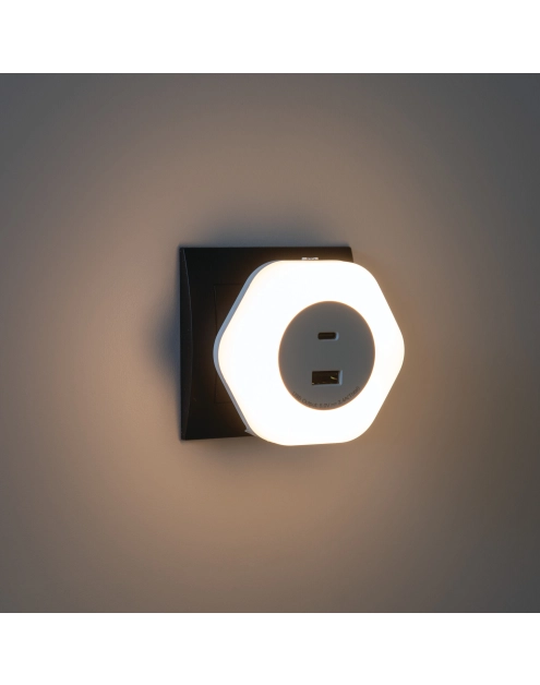 Zdjęcie: Oprawa LED Bola 2xUSB WW W KANLUX