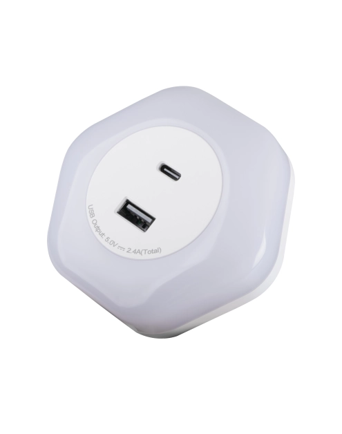 Zdjęcie: Oprawa LED Bola 2xUSB WW W KANLUX