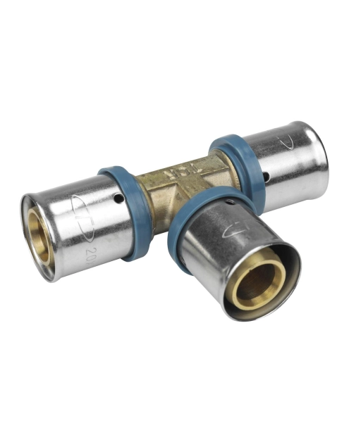 Zdjęcie: Trójnik zaciskowy PEX 20x20x20 mm TYCNER