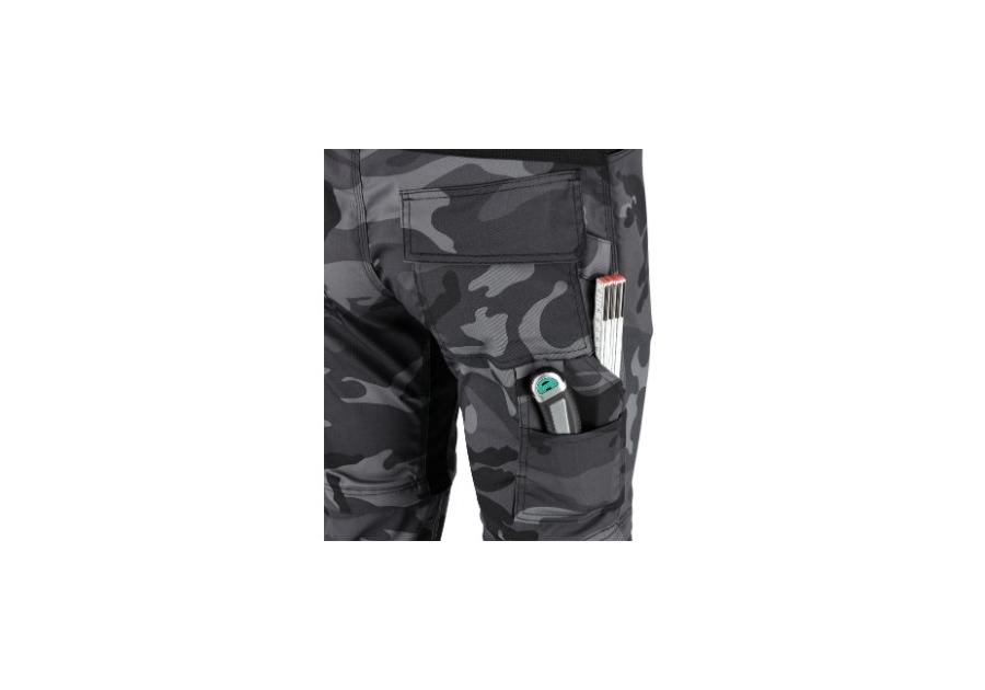 Zdjęcie: Spodnie robocze Moro szary 4XL S-42184 STALCO