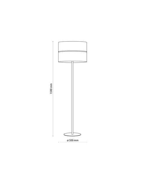 Zdjęcie: Lampa podłogowa Linobianco 1 pł 5241 TK LIGHTING