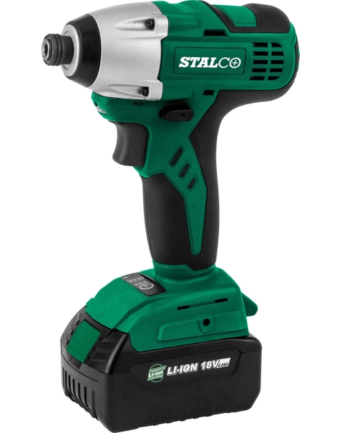 Zdjęcie: Zakrętarka udarowa li-ion 18v, 4,0ah 2-aku s-97160 STALCO