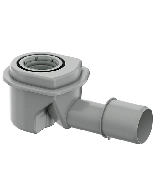 Zdjęcie: Odpływ boczny z tworzywa sztucznego h=69 mm DN 40/50 do odwodnienia prysznicowego ShowerDrain M+ ACO