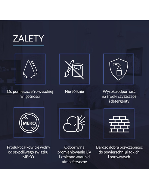 Zdjęcie: Silikon neutralny sanitarny do wanien bezbarwny 280 ml TYTAN PROFESSIONAL